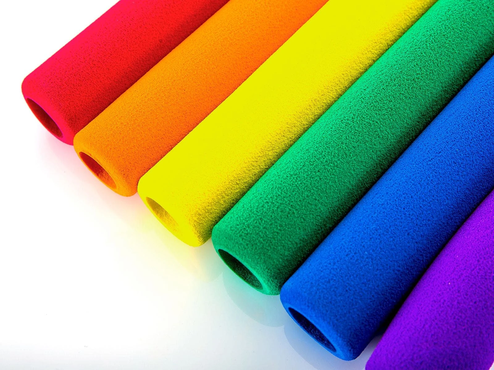 Rainbow Foam Relay Batons 2 Rainbow Foam Relay Batons - Image 2