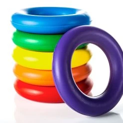 Rainbow Foam Rings Set