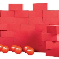 ACTION! Block 'Em Blocks -OMNIKIN Shop G 58148 ACTIONBlockEm 3 RED 1
