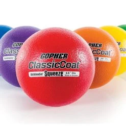 Rainbow ClassicCoat Squeeze Coated-Foam Balls -OMNIKIN Shop G 71508 ClassicCoatSqueeze Main