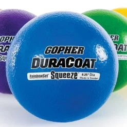 Rainbow DuraCoat Squeeze Coated-Foam Balls -OMNIKIN Shop G 71654 DuraCoatSqueeze 2