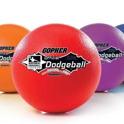 Rainbow ClassicCoat National Dodgeball League Coated-Foam Dodgeballs -OMNIKIN Shop G 72082 NationalDodgeball 2 1