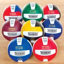 Tachikara SV-5WS Sensi-Tec Composite Volleyballs -OMNIKIN Shop GS61752 SV5WScCOLORS01 1