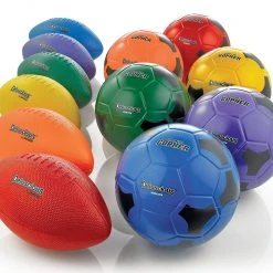 Rainbow Deluscious Coated-Foam Balls -OMNIKIN Shop GS71566 DELUSCIOUSFOAMBALLS 3