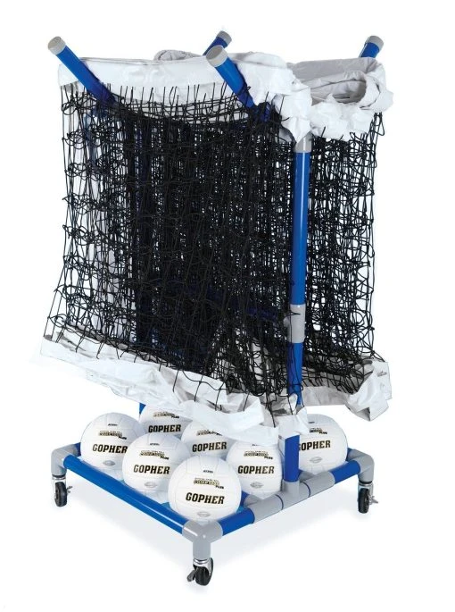 Delicate Patterns Volleyball Net Cart
