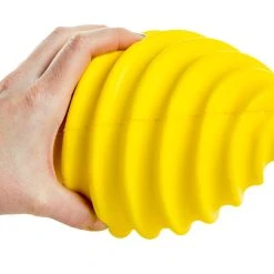 Rainbow Spiral Foam Footballs -OMNIKIN Shop G 41667 Spiral 3 1