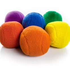 Rainbow TeddyBall Fleece Balls -OMNIKIN Shop G 47017 TeddyBall4 1 1 2