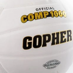 Gopher Comp 1000 Composite Volleyballs -OMNIKIN Shop G 62513 Comp1000white 02 1