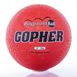 Playground Balls -OMNIKIN Shop G 71145 PGball13red 1