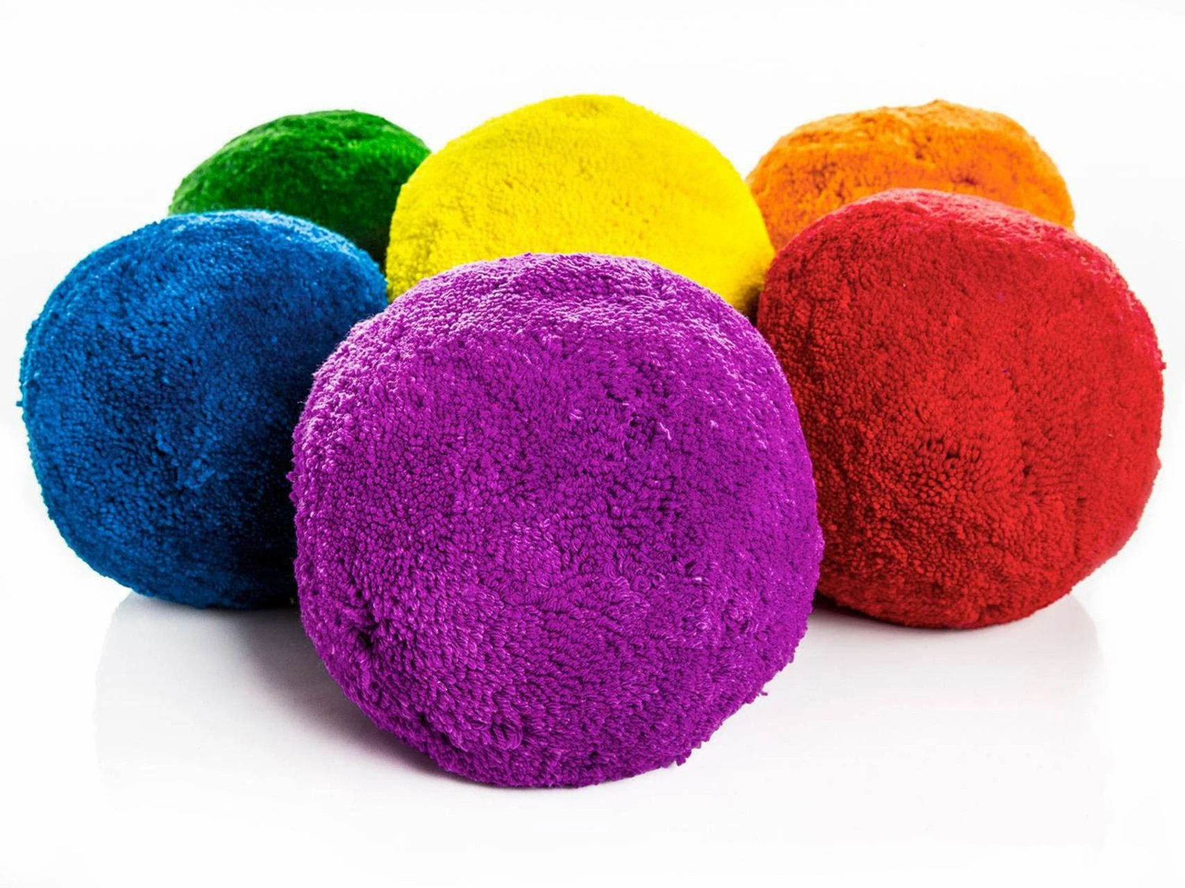 Rainbow High-Density Premium Fleece Balls 5 Rainbow High-Density Premium Fleece Balls - Image 5