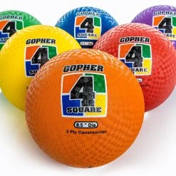 Rainbow 4-Square Balls -OMNIKIN Shop G 71635 4square 1 3