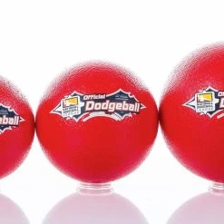 Rainbow ClassicCoat National Dodgeball League Coated-Foam Dodgeballs -OMNIKIN Shop G 71723 NationalDodgeball sizes 1 1