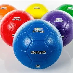 Rainbow SoftScore Coated-Foam Balls -OMNIKIN Shop G 71761 SoftScore5