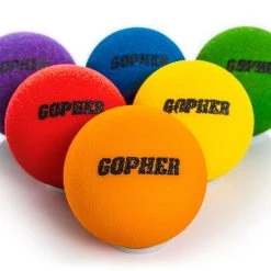 Rainbow Premium High-Bounce Uncoated-Foam Balls -OMNIKIN Shop G 72025 highBounceFoam