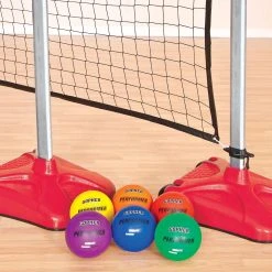 Intentus Complete Court Portable Volleyball Systems 18 Intentus Complete Court Portable Volleyball Systems -OMNIKIN Shop G 86006 intentus 1courtSet Red 1