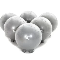 BALLance Stability Ball Chair Sets -OMNIKIN Shop g 13399 Grey 55cmsetof6 46