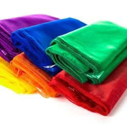 Juggling Scarves Set -OMNIKIN Shop g 20045 rainbowjugglingscarves 108set