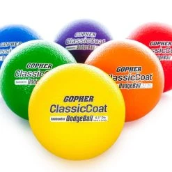 Rainbow ClassicCoat Coated-Foam Dodgeballs -OMNIKIN Shop g 41590 rainbowcoated foamdodgeball 6 3 003 1 1