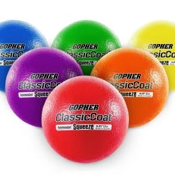 Rainbow ClassicCoat Squeeze Coated-Foam Balls -OMNIKIN Shop g 47504 classiccoatsqueeze main 1
