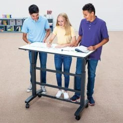 SmartStudy Whiteboard Standing Desk -OMNIKIN Shop g 54772 smartstudywhiteboarddesks 286