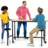 SmartStudy Sit And Stand Teaming Table