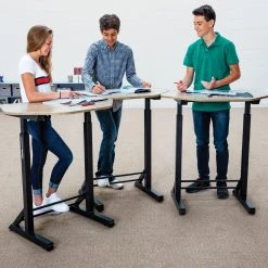 SmartStudy Modular Standing Desks -OMNIKIN Shop g 54872 SmartStudyAdjustableModularDesks 296 1