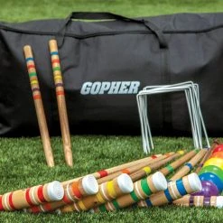 GamePlay Croquet Set -OMNIKIN Shop g 58700 GamePlayCroquet 65 24