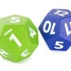 12-Sided Coated-Foam Dice