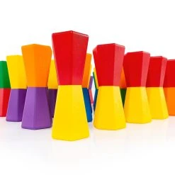 ACTION! Rainbow ToppleTubes Set -OMNIKIN Shop g 58922 RainbowToppleTubes 0036 1 1