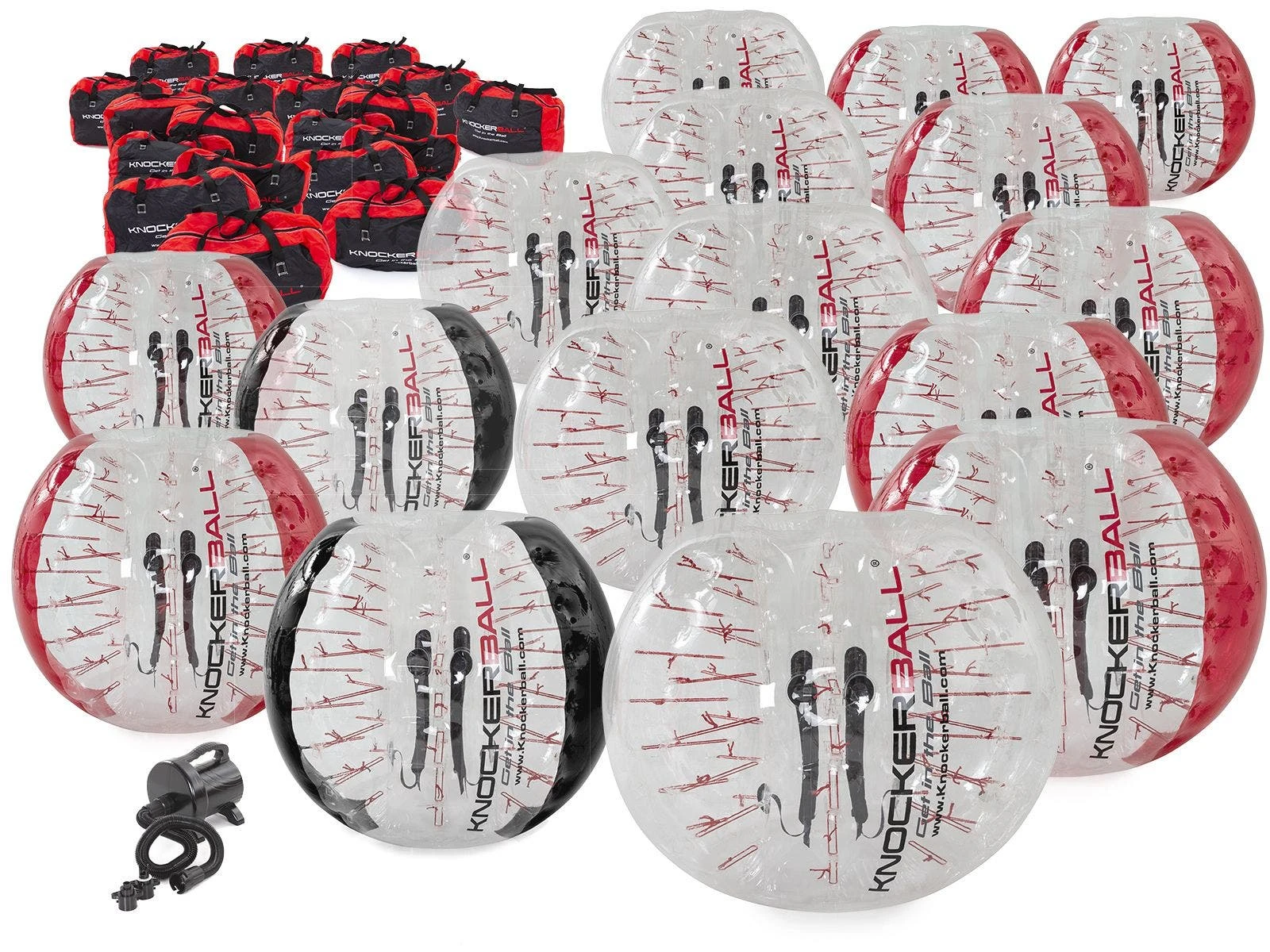 KnockerBall Intermediate Bubble Soccer Packs 4 KnockerBall Intermediate Bubble Soccer Packs - Image 4