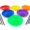 Rainbow Spinning Plates