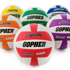 Rainbow PowerTac Volleyballs 18 Rainbow PowerTac Volleyballs -OMNIKIN Shop g 60562 rainbowpowertac volleyballrainbows6 01 3 3