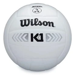 Wilson K1 Silver Composite Volleyballs 7 Wilson K1 Silver Composite Volleyballs -OMNIKIN Shop g 60905 wilsonk1goldvolleyballcomposite white 2 2 plp 1