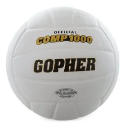 Gopher Comp 1000 Composite Volleyballs -OMNIKIN Shop g 62513 white official composite volleyball 1 plp 1
