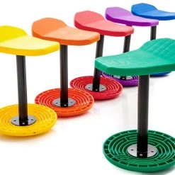Revolve Active Stools 33 Revolve Active Stools -OMNIKIN Shop g 63316 RainbowSet 15H 24 1 1