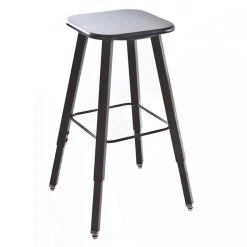 AlphaBetter Standing Desk Stools -OMNIKIN Shop g 63513 alphadesk stool black 2 7 plp