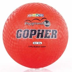 Playground Balls -OMNIKIN Shop g 71143 red 9in rubber ball 4 1