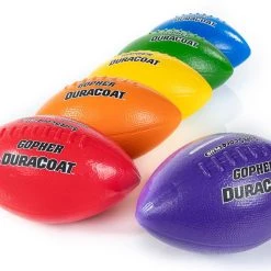 Rainbow DuraCoat SoftScore Plus Coated-Foam Balls -OMNIKIN Shop g 72030 rainbowduracoatsoftscorepluscoated foamfootballs 2