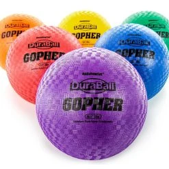 Rainbow DuraBall Playground Balls -OMNIKIN Shop g 72058 duraball playground ball set 1