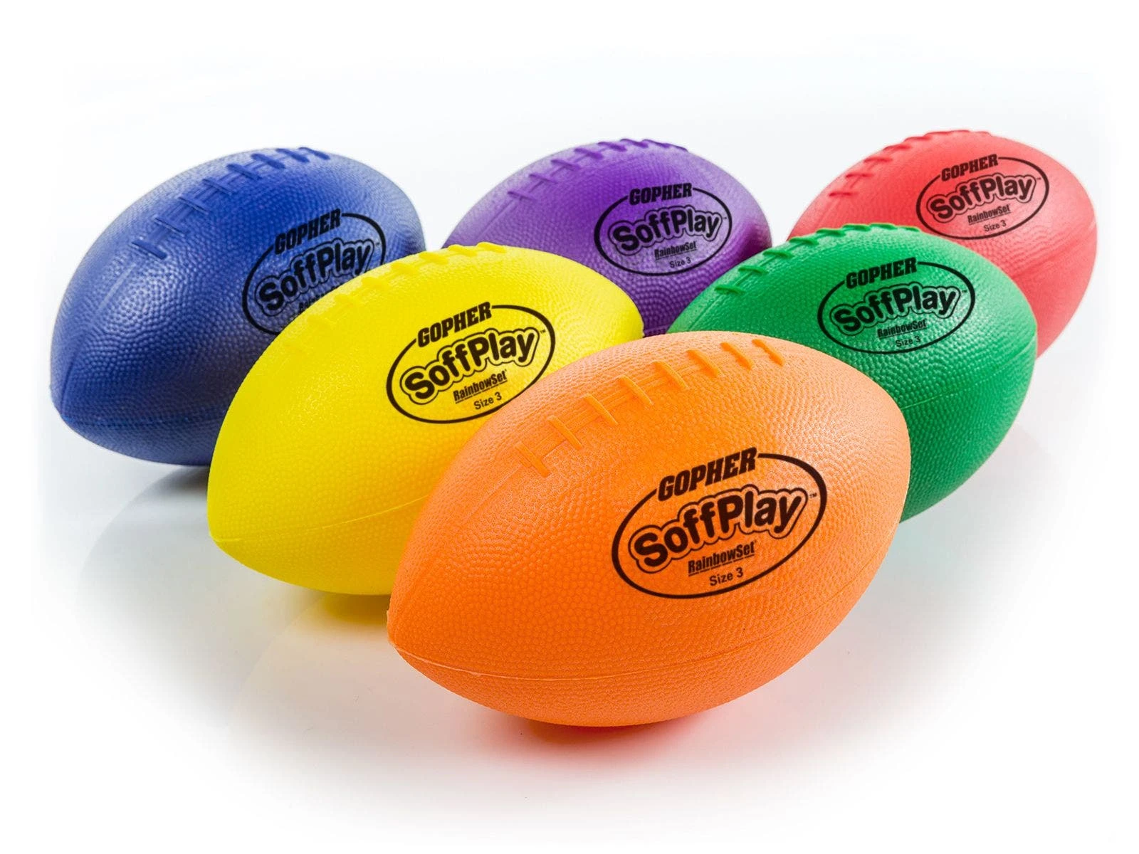 Rainbow SoffPlay Sport Ball Balls