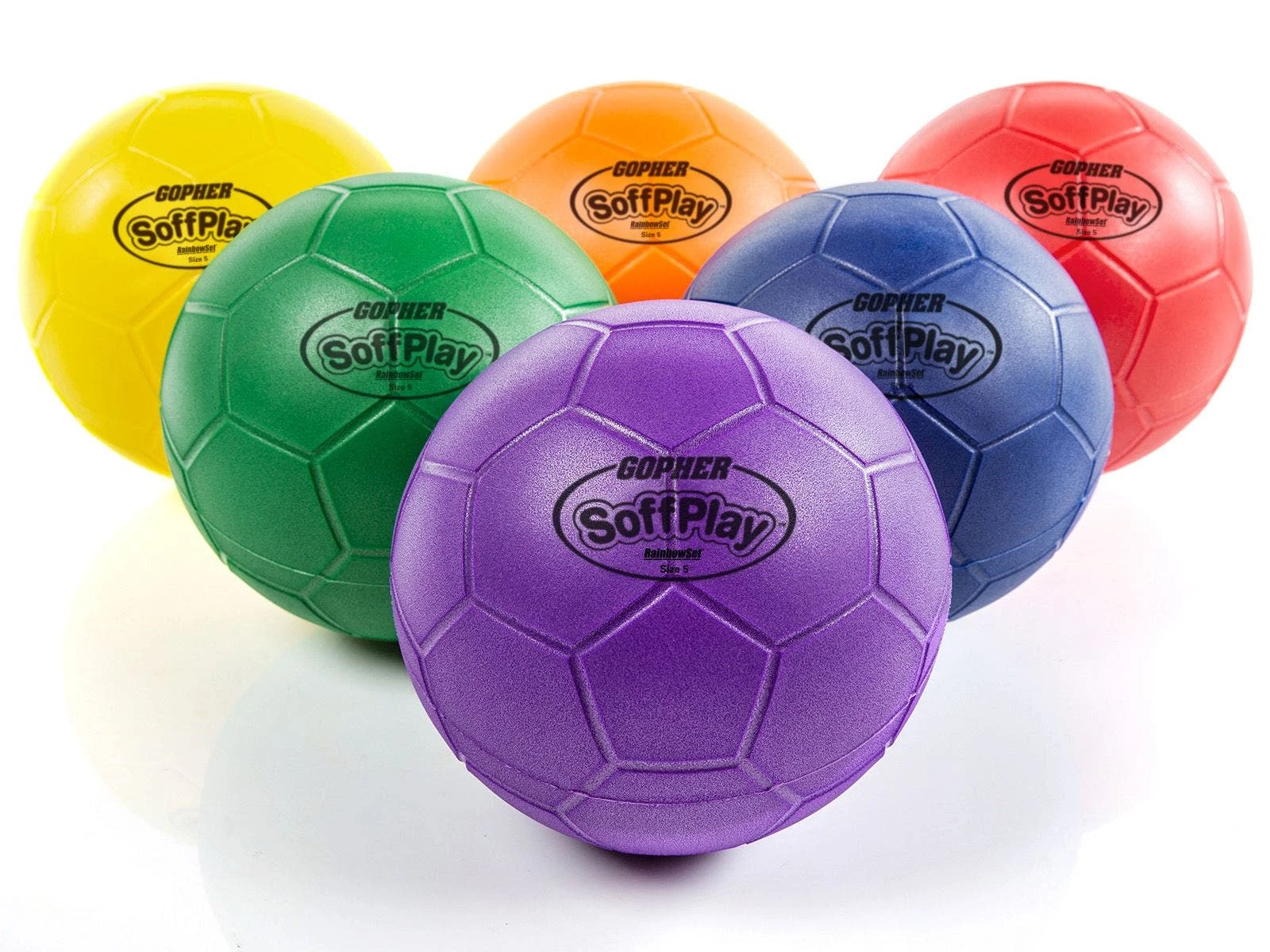 Rainbow SoffPlay Sport Ball Balls - Image 3