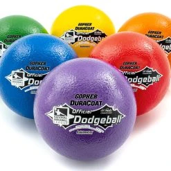 Rainbow DuraCoat National Dodgeball League Coated-Foam Dodgeballs -OMNIKIN Shop g 72100 RNBWDuraCoatNDLDodgeballs7 19 4 2 2