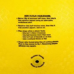 Rainbow Mega DuraBall 4-Square Balls -OMNIKIN Shop g 72263 megaduraball4 squareballs 3