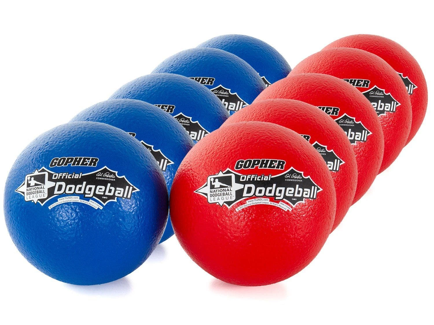 National Dodgeball League Coated-Foam Dodgeballs Team Sets 2 National Dodgeball League Coated-Foam Dodgeballs Team Sets - Image 2