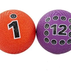 Rainbow Play & Learn Numbered Playground Balls -OMNIKIN Shop g 72335 rainbowplayandlearnnumberedplaygroundballs web 06