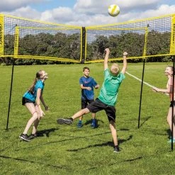 CROSSNET Volleyball Game Set 15 CROSSNET Volleyball Game Set -OMNIKIN Shop g 85610 4wayvolleyballsystem Elem 04 2 1