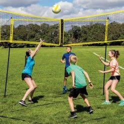 CROSSNET Volleyball Game Set 20 CROSSNET Volleyball Game Set -OMNIKIN Shop g 85610 4wayvolleyballsystem elem 05