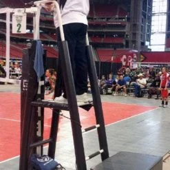 GARED Go Court Jr Volleyball Systems 7 GARED Go Court Jr Volleyball Systems -OMNIKIN Shop g 85632 GoCourtJrWithRefStand 1 1