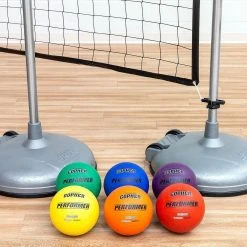 EZStand Complete Court Portable Volleyball Systems -OMNIKIN Shop g 85978 ezstandportablegamestandards 3751 1 1