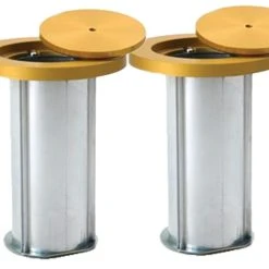 Bison Volleyball System Floor Sleeves